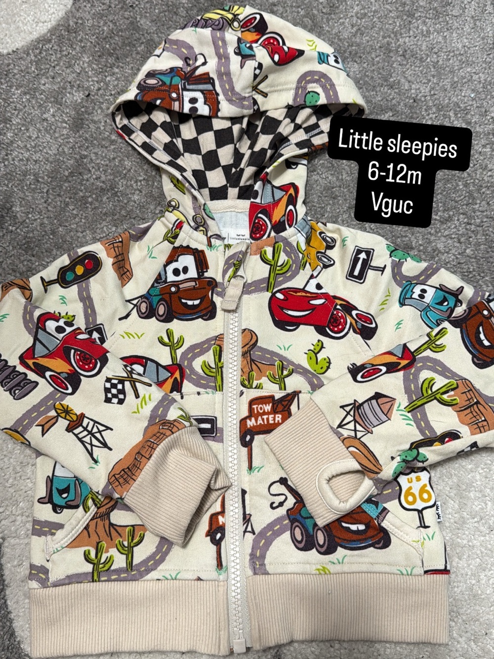 Little Sleepies OG Pixar cars print